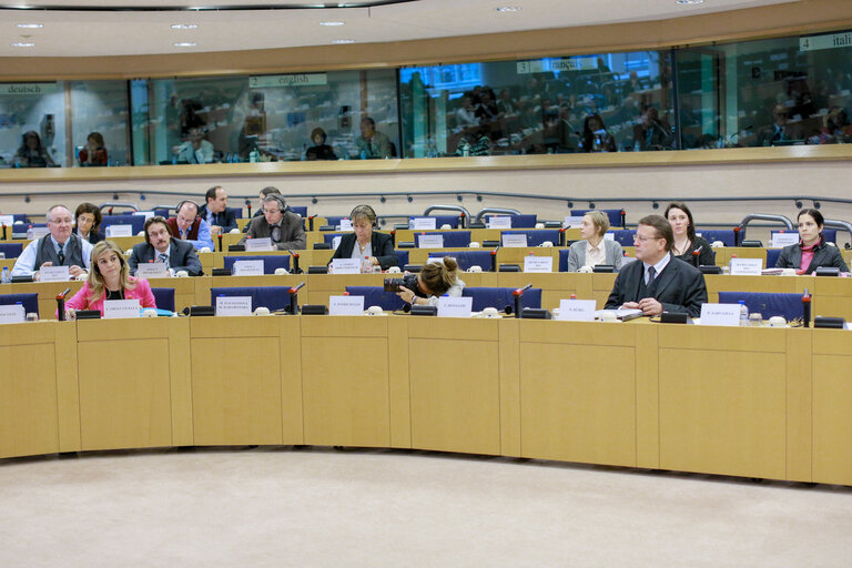 Photo 17: Exchange of views with EP Secretary General