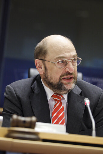 Fotografie 18: Martin SCHULZ - EP President at the opening of conference on match-fixing