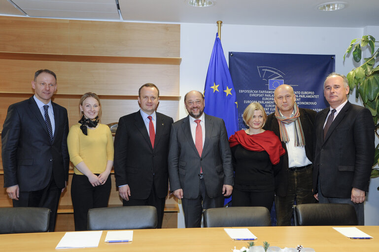 Foto 5: EP President meets with Ukrainian opposition representatives