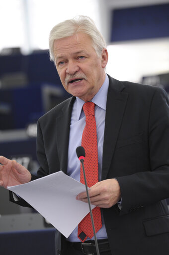 Fotografie 2: Plenary session week 50 2013 in Strasbourg - Joint debate - Justice