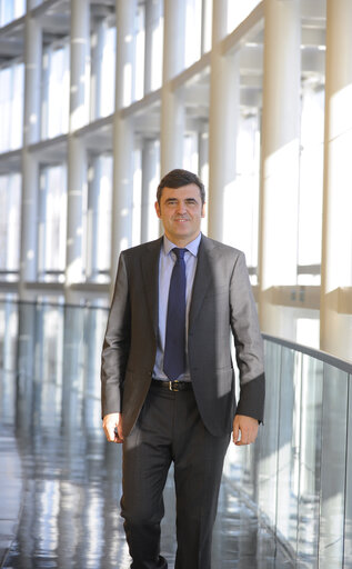 Ricardo CORTES LASTRA in the European Parliament in Strasbourg