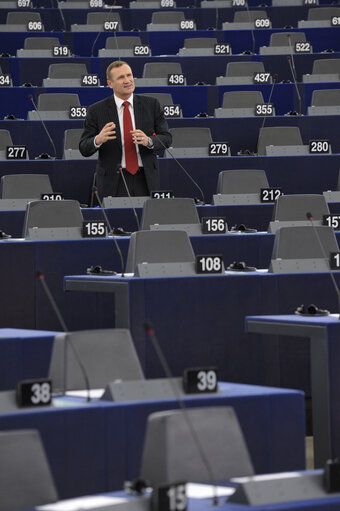 Fotografie 12: Plenary session week 50 2013 in Strasbourg - Civil protection mechanism