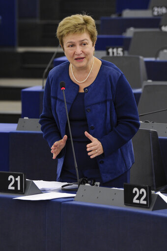 Fotografie 16: Plenary session week 50 2013 in Strasbourg - Civil protection mechanism