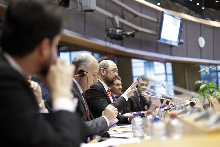 Fotografie 15: Martin SCHULZ - EP President at the opening of conference on match-fixing