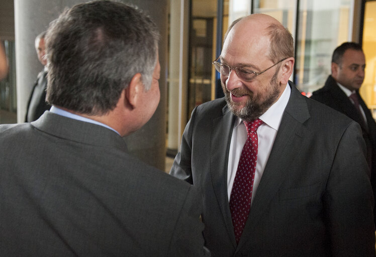 Arrival of HRM Abdullah II, King of Jordan