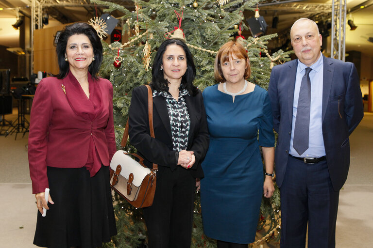 Photo 2: Meeting of the Working Group Middle east delegation for relations with Israel and the delegation for relations with the Palestinian Legislative Council