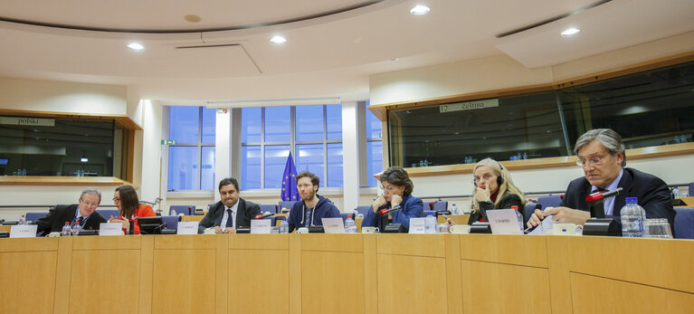 Fotografie 5: Workshop for journalists : The European Parliament's inquiry on electronic mass surveillance of EU citizens -Round table with MEPs of the Civil Liberties and Foreign Affairs Committees