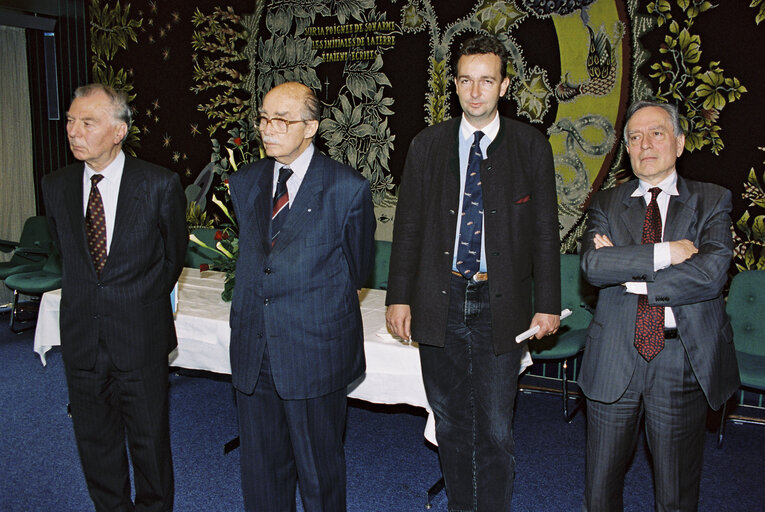 Meeting of the Paneuropean Union in Strasbourg