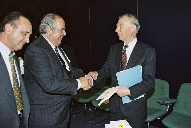 Meeting of the Paneuropean Union in Strasbourg