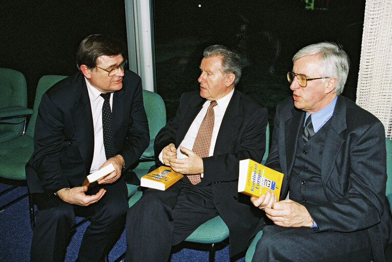 Presentation of the book entitled Kontinent Europa - Kern, Ubergange, Grenzen