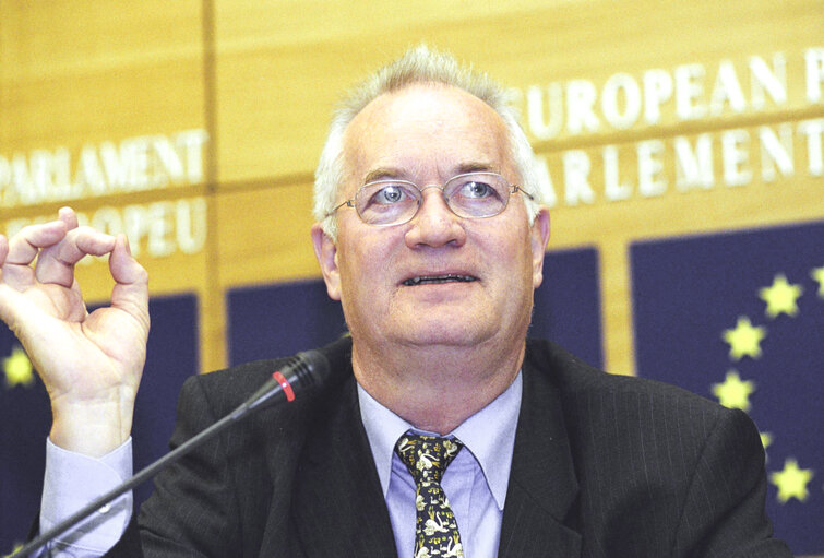 BONDE Jens-Peter in plenary session in Brussels