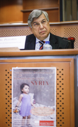 International responsability and the humanitarian crisis in Syria
