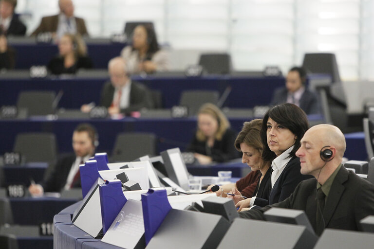 Fotografi 8: Plenary session week 50-2012 - EU-Central America association agreement