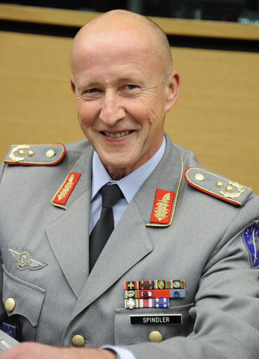 Photo 10: Eurocorps - 50 yeras after the Elysee  Major general Walter SPINDLER and   Paul RUBIG