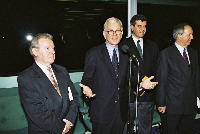 Presentation of the book entitled Kontinent Europa - Kern, Ubergange, Grenzen