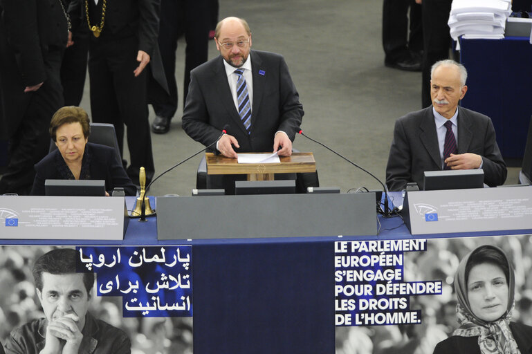 Fotografija 14: Ceremony for the awarding of sakharov Prize