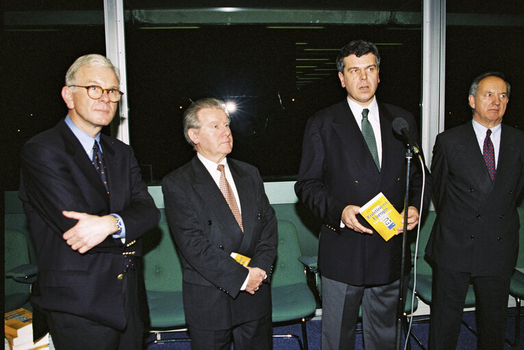 Presentation of the book entitled Kontinent Europa - Kern, Ubergange, Grenzen