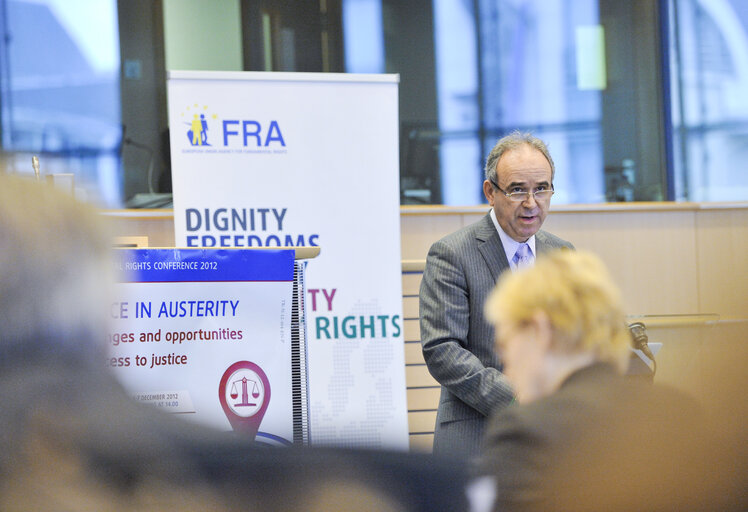 Fundamental rights conference.  Ensuring access to justice in times of economic crisis.