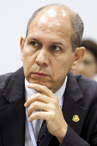 Fotó 32: Senator Anibal Diniz (Member of the External Relations and National Defense Committee in the Senate (CRE); is seen during  meeting  European Parliament Delegation with Parliamentarians of Brazil during the United Nations Climate Change conference in Doha, Qatar, Tuesday, Dec.4, 2012.