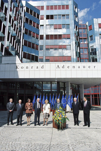 Φωτογραφία 29: Inauguration of the Konrad Adenauer KAD building in Luxembourg