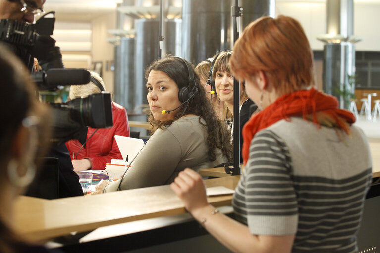 Nuotrauka 11: EURANET debate - Youth Forum - Internship in the EU institutions