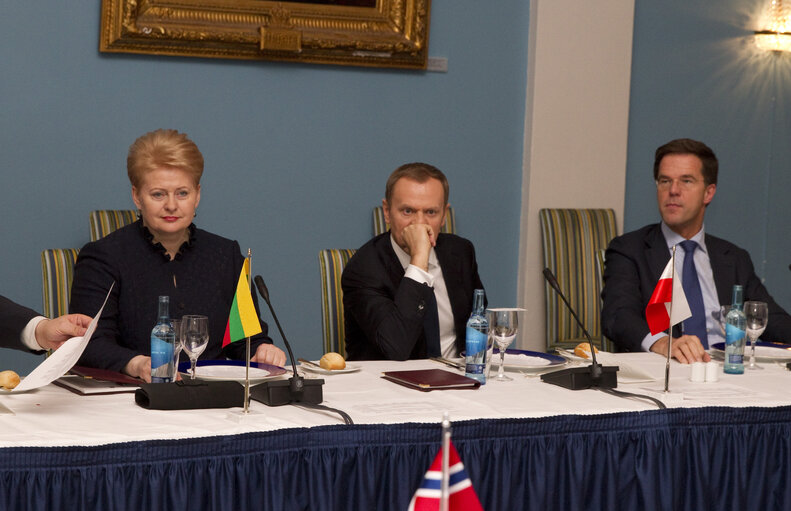 Fotografija 7: Nobel Peace Prize 2012 - European Council meeting with the Prime Minister of Norway in Oslo