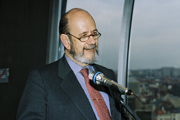 Photo 4: EP President attends the presentation of the book of MEP Carles-Alfred GASOLIBA i BOHM in Brussels