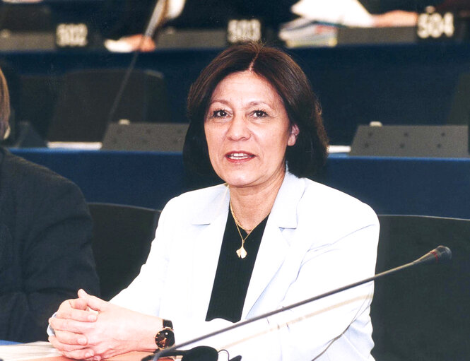 KLAMT Eva in plenary session in Strasbourg