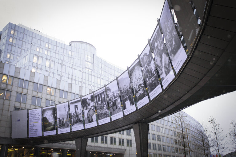 Photo 37 : Nobel Peace Prize ceremony: broadcast set up at EP in Brussels