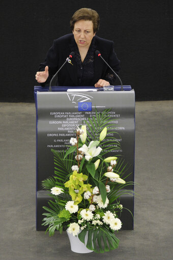 Ceremony for the awarding of sakharov Prize