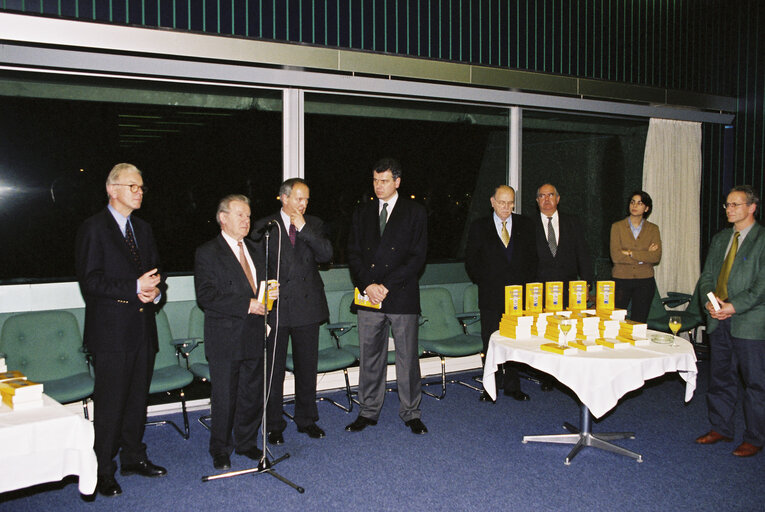 Presentation of the book entitled Kontinent Europa - Kern, Ubergange, Grenzen