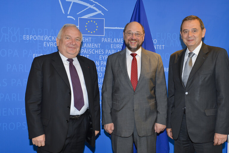 Fotografi 2: EP President meeting with MEPs on MFF