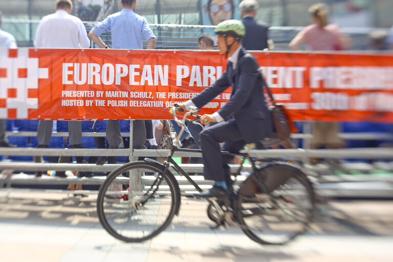 European Parliament in Brussels