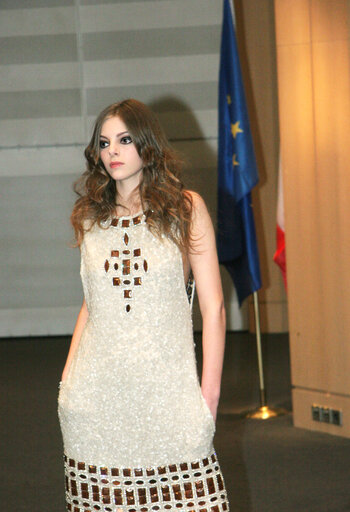 Fashion show at the EP in Brussels