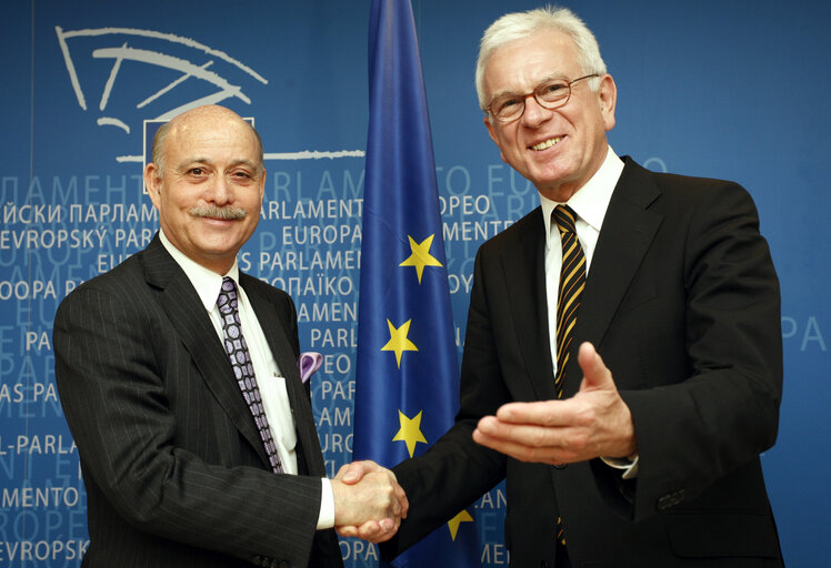 Foto 4: EP President meets with Advisor to the EU on issues related to the economy, climate change, energy security, and sustainable development, in Brussels