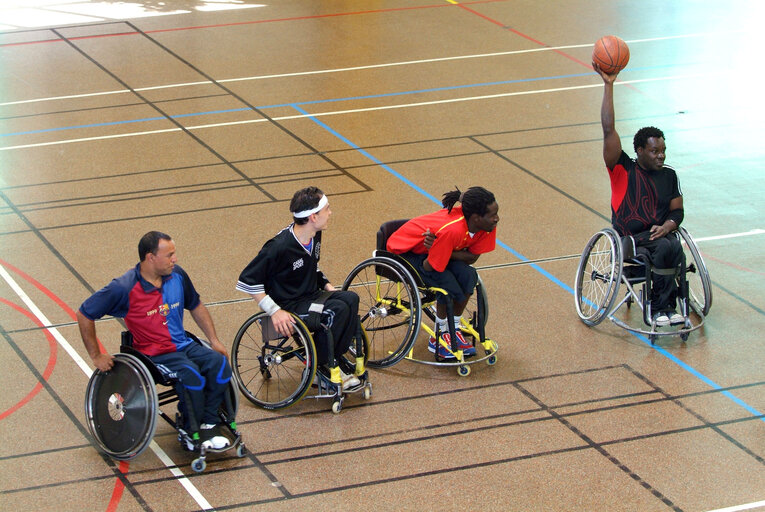 Billede 41: Sports for wheelchair users.