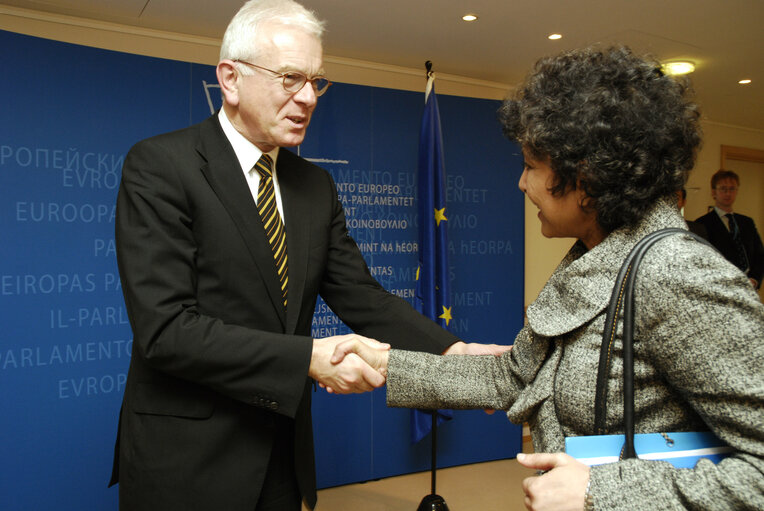 EP President meets with Secretary General of Amnesty International, in Brussels