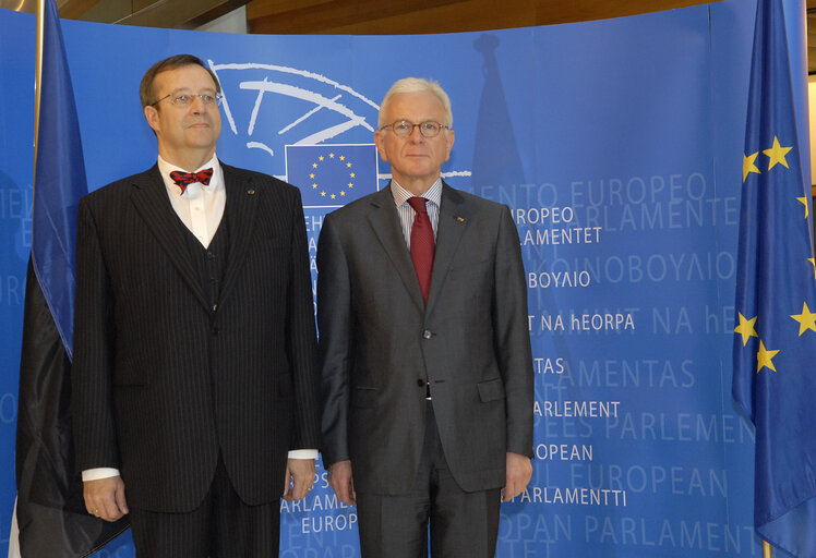 Fotografija 4: EP President meets with the President of the Republic of Estonia.