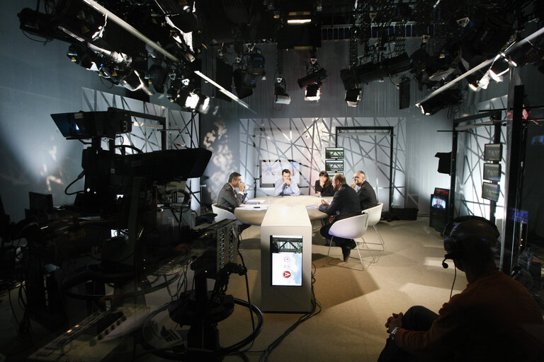 EP President takes part in the RAI 3 TV Programme Agora in Strasbourg