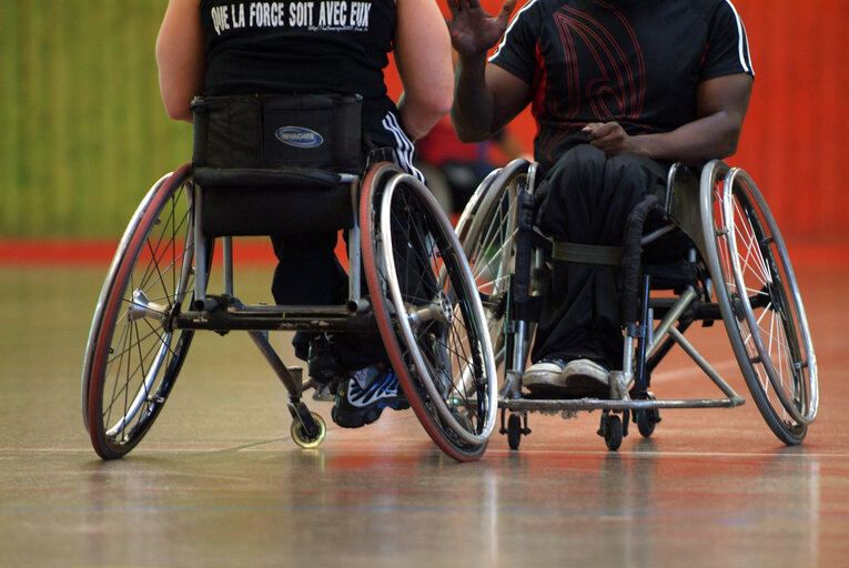 Billede 27: Sports for wheelchair users.