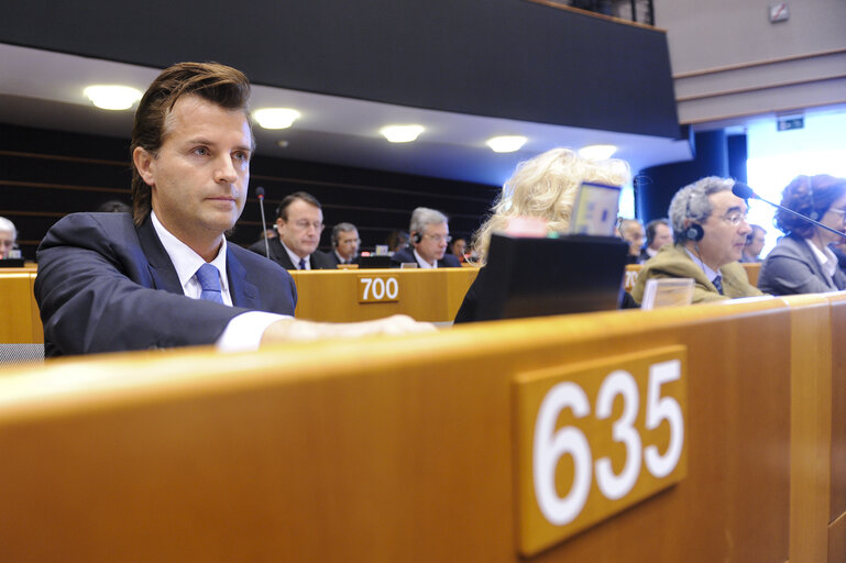 Fotografie 7: Vote during Plenary Session in Brussels - Week 19 - 2012