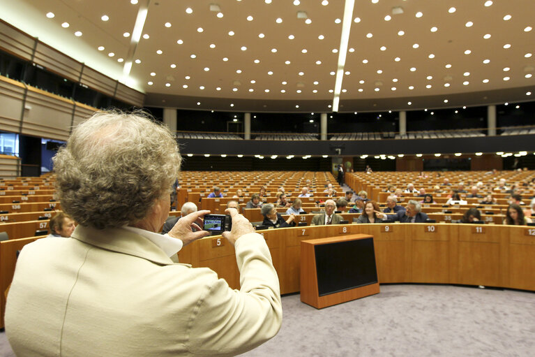 Снимка 18: Festival of Europe  Open day 2012 in Brussels  The European Parliament and active ageing. Public debate with members of the European Parliament.