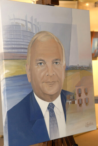 Foto 1: Inauguration of a painting of Joseph DAUL.