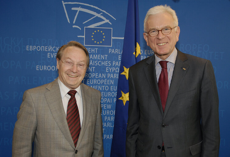 Fotografia 5: EP President meets with the President of the Parliamentary Assembly of the Council of Europe.