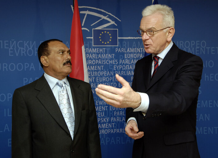 Foto 7: EP President meets with the President of Yemen.