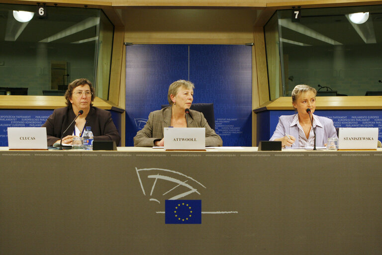 Fotografija 11: Press conference in Brussels -  Natura 2000 from a regional point of view - an opportunity or an obstacle for development