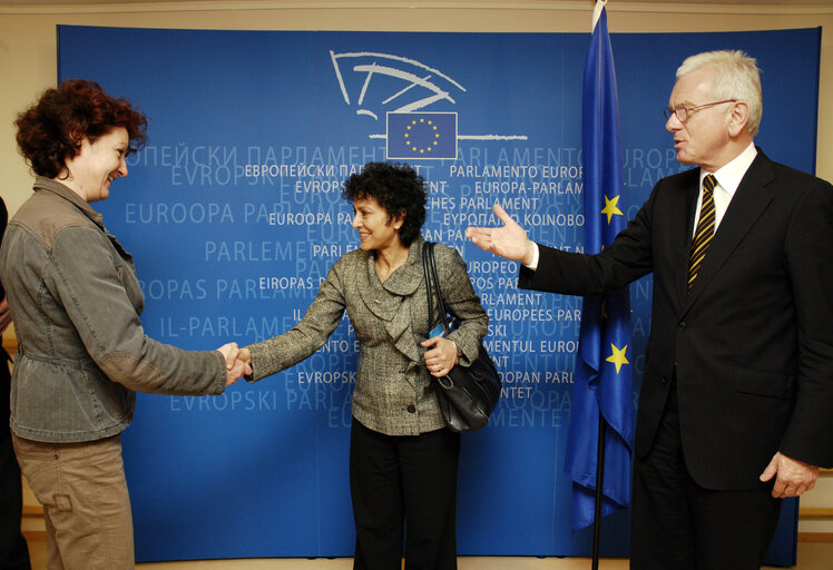 EP President meets with Secretary General of Amnesty International, in Brussels