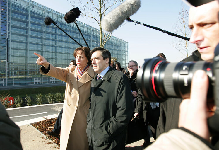 Fotografia 6: Meeting of the French Prime Minister with the Mayor of Strasbourg.