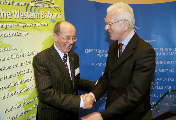 EP President meets with President of the Slovenian National Assembly, in Brussels