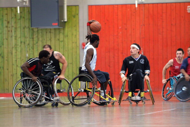 Billede 34: Sports for wheelchair users.